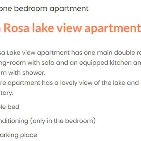 Miralago Apartments Villa Rosa Lake View Bellagio Exterior photo